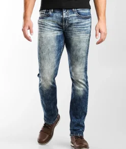 BKE Jake Straight Stretch Jean Airport Best