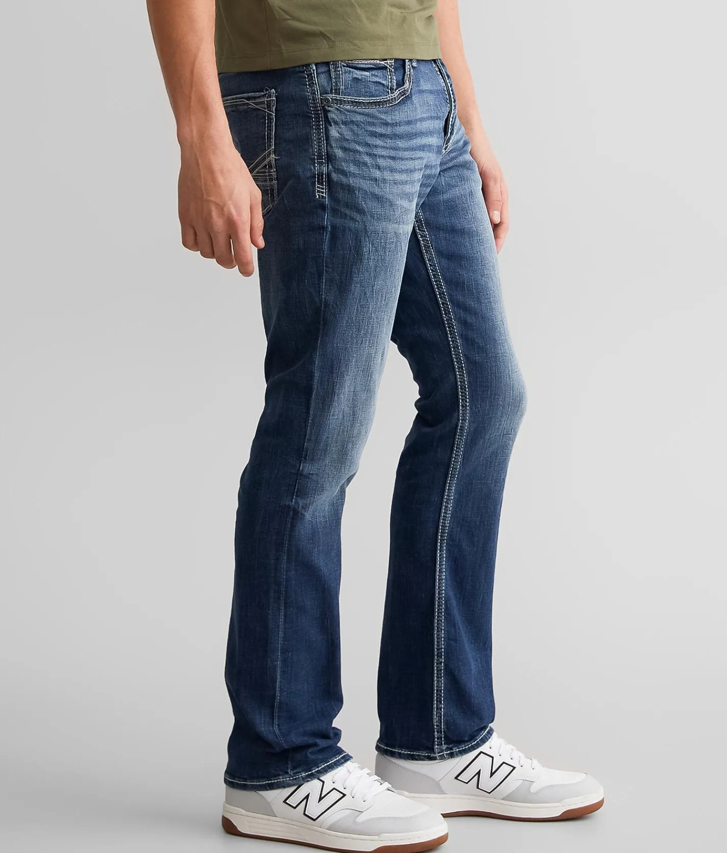 Sale Jeans|Bottoms | BKE Jake Straight Stretch Jean Tolouse