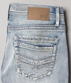 BKE Jake Straight Stretch Jean Fish New