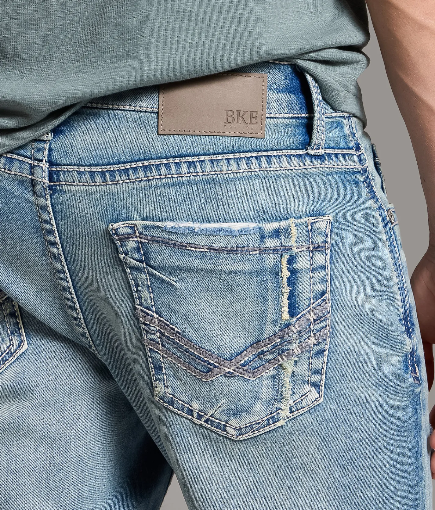 BKE Jake Straight Stretch Jean Portia Clearance