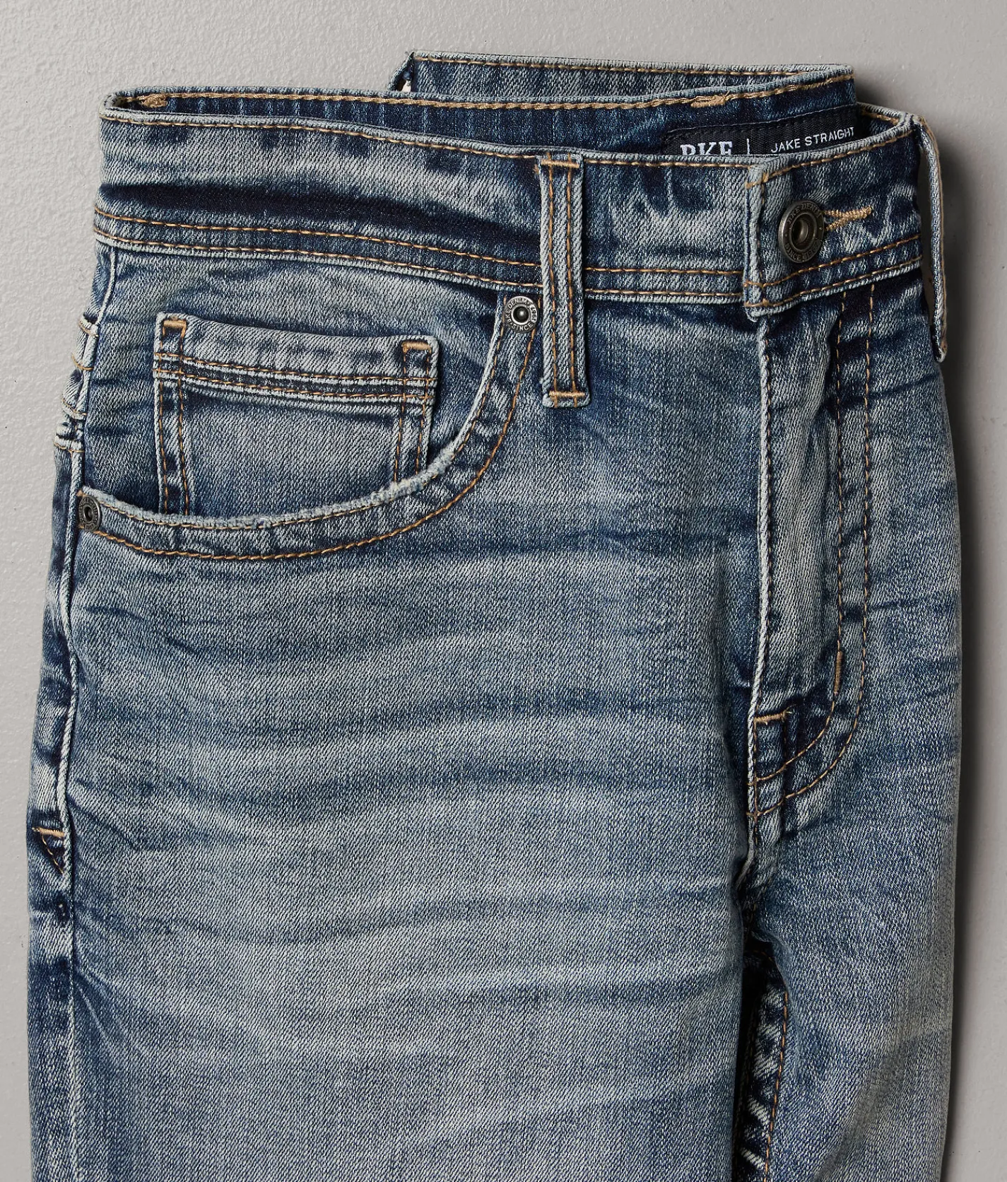 BKE Jake Straight Stretch Jean Fresca Hot