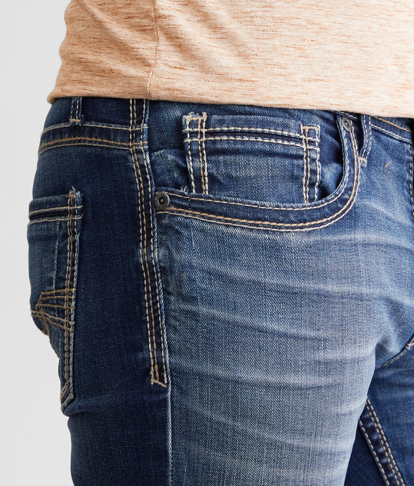 BKE Jake Straight Stretch Jean Wasson Discount