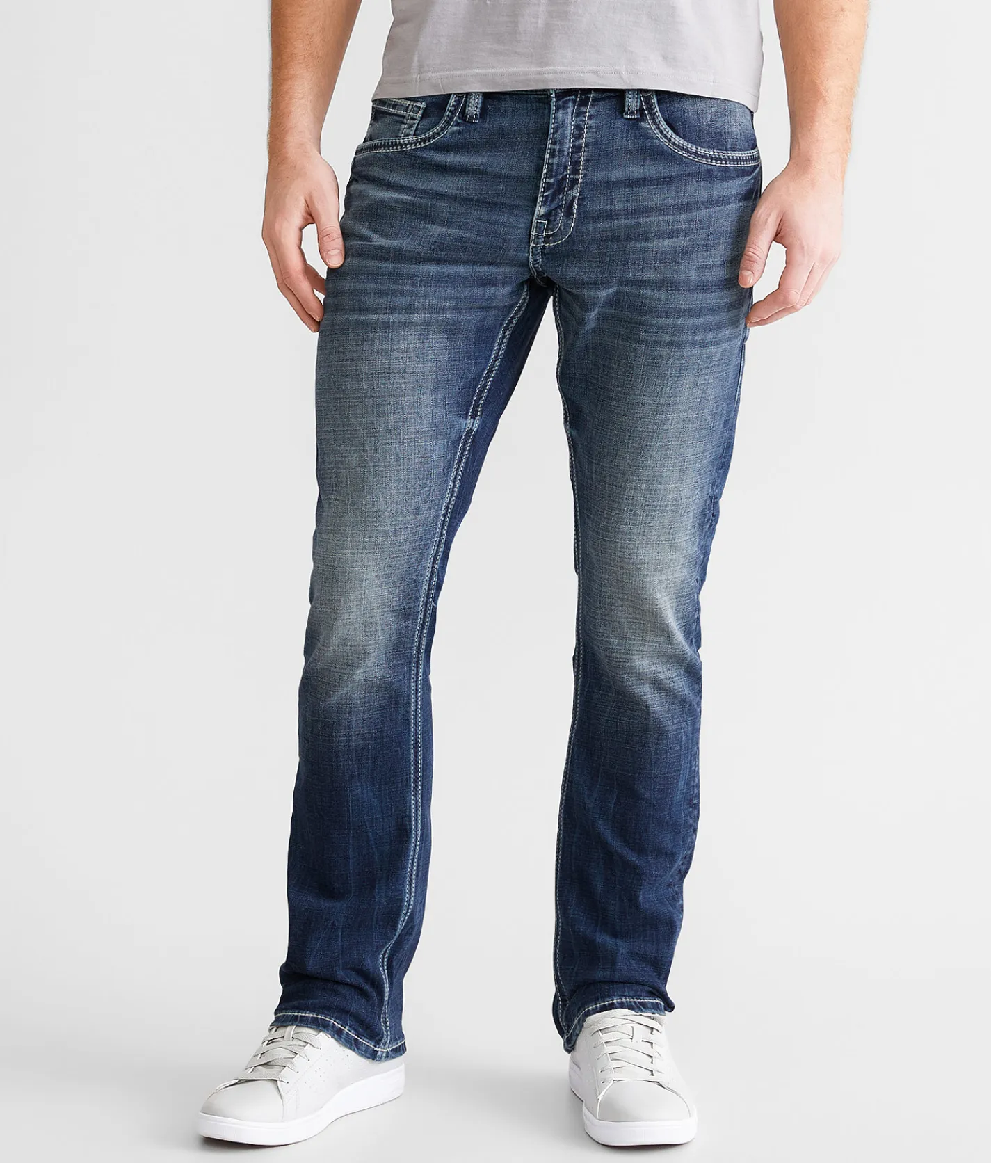 BKE Jake Straight Stretch Jean Wood Best