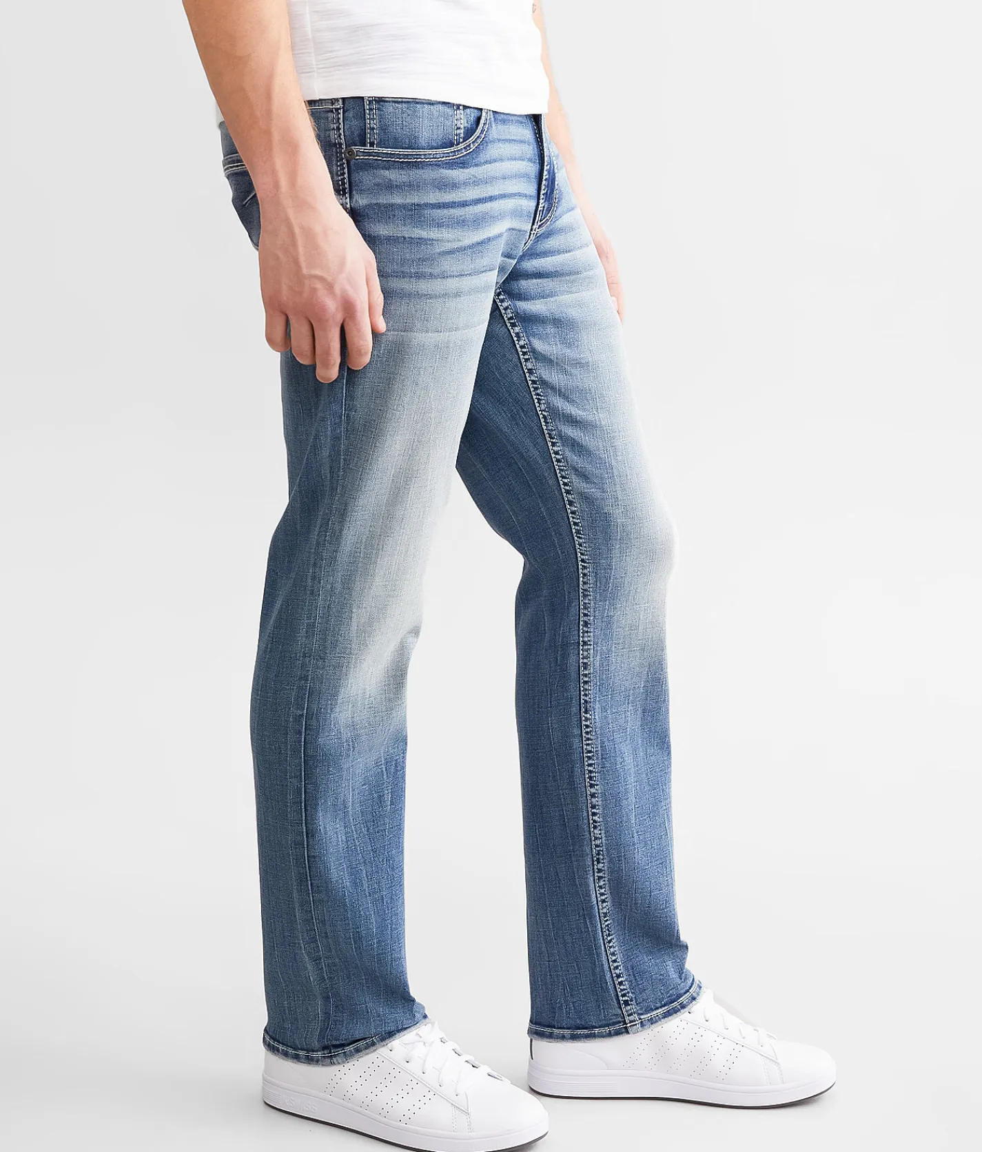 BKE Jake Straight Stretch Jean Falafel Hot