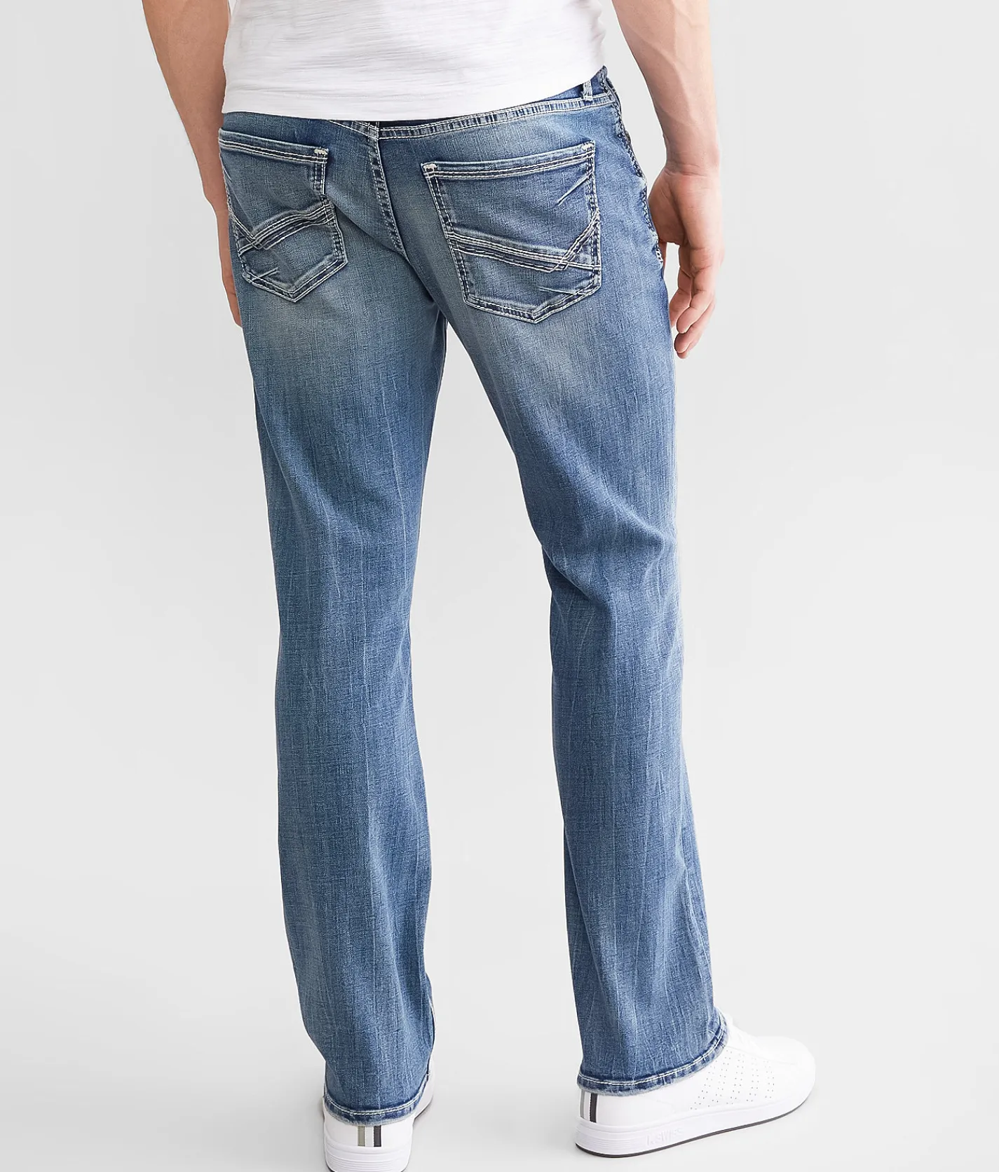 BKE Jake Straight Stretch Jean Falafel Hot