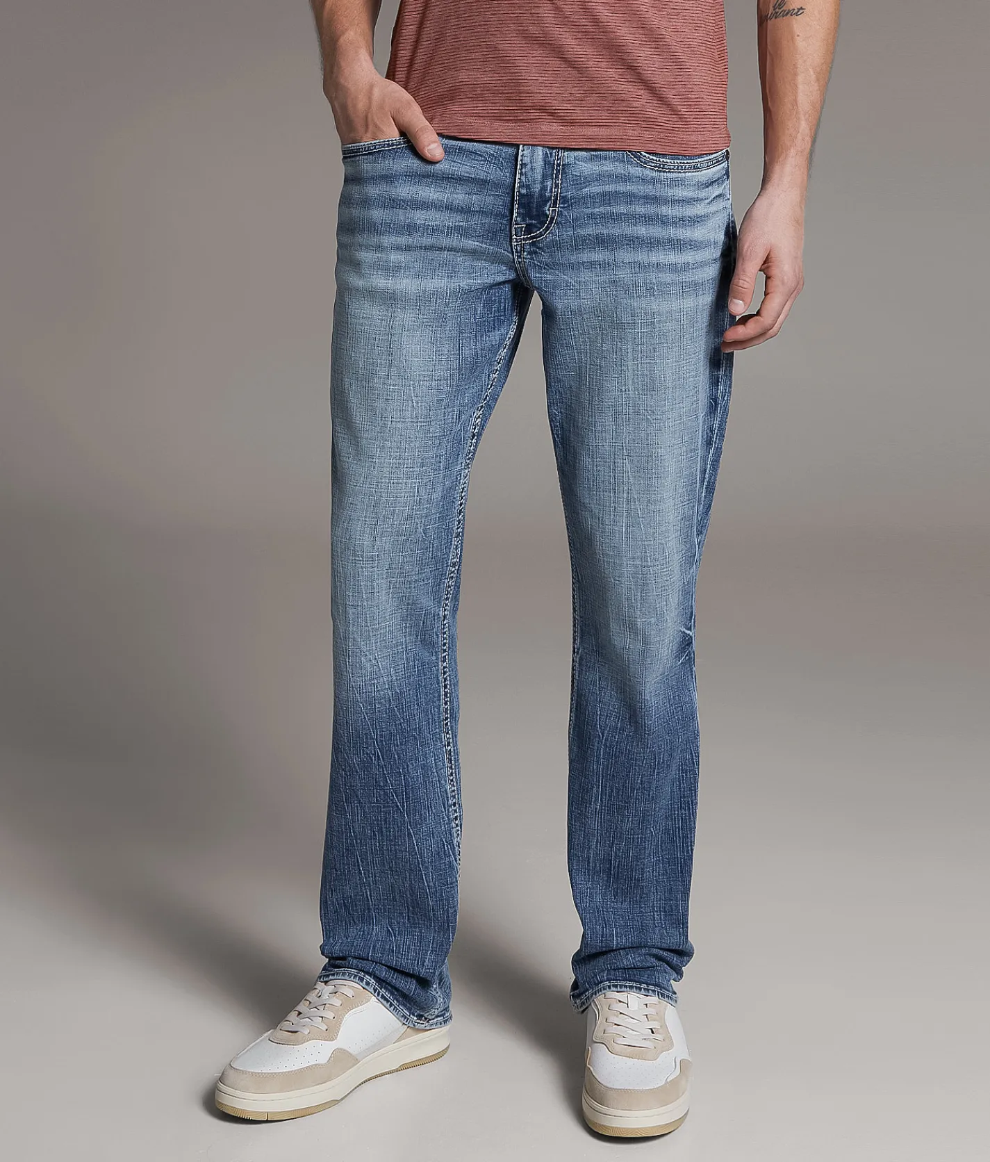 BKE Jake Straight Stretch Jean Renato Discount