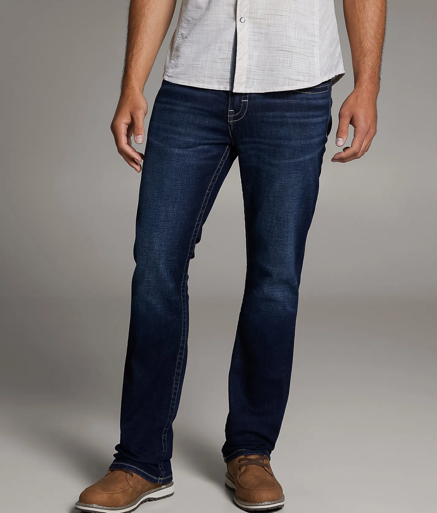 Bottoms | BKE Jake Straight Stretch Jean Ashba