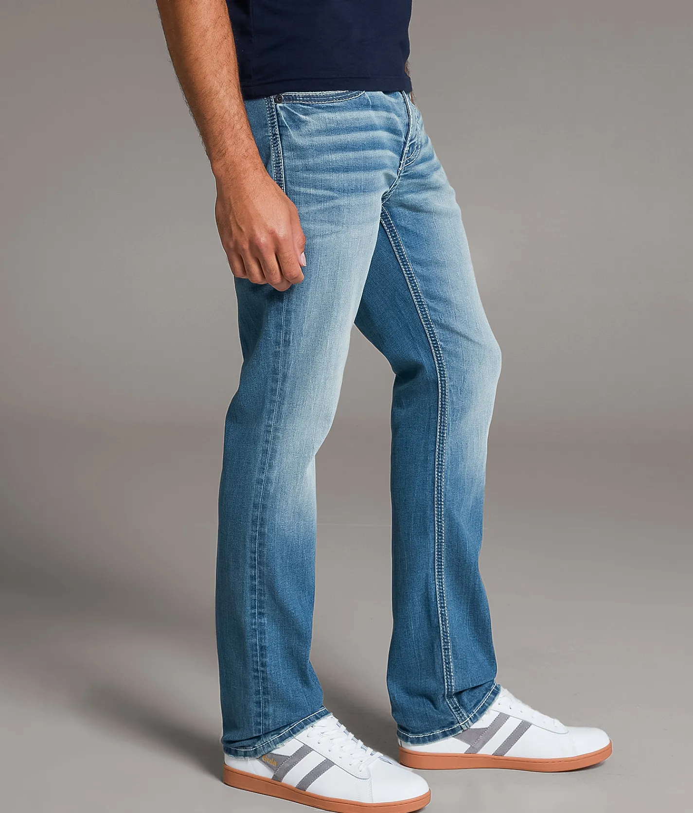 BKE Jake Straight Stretch Jean Bramble 2 Hot