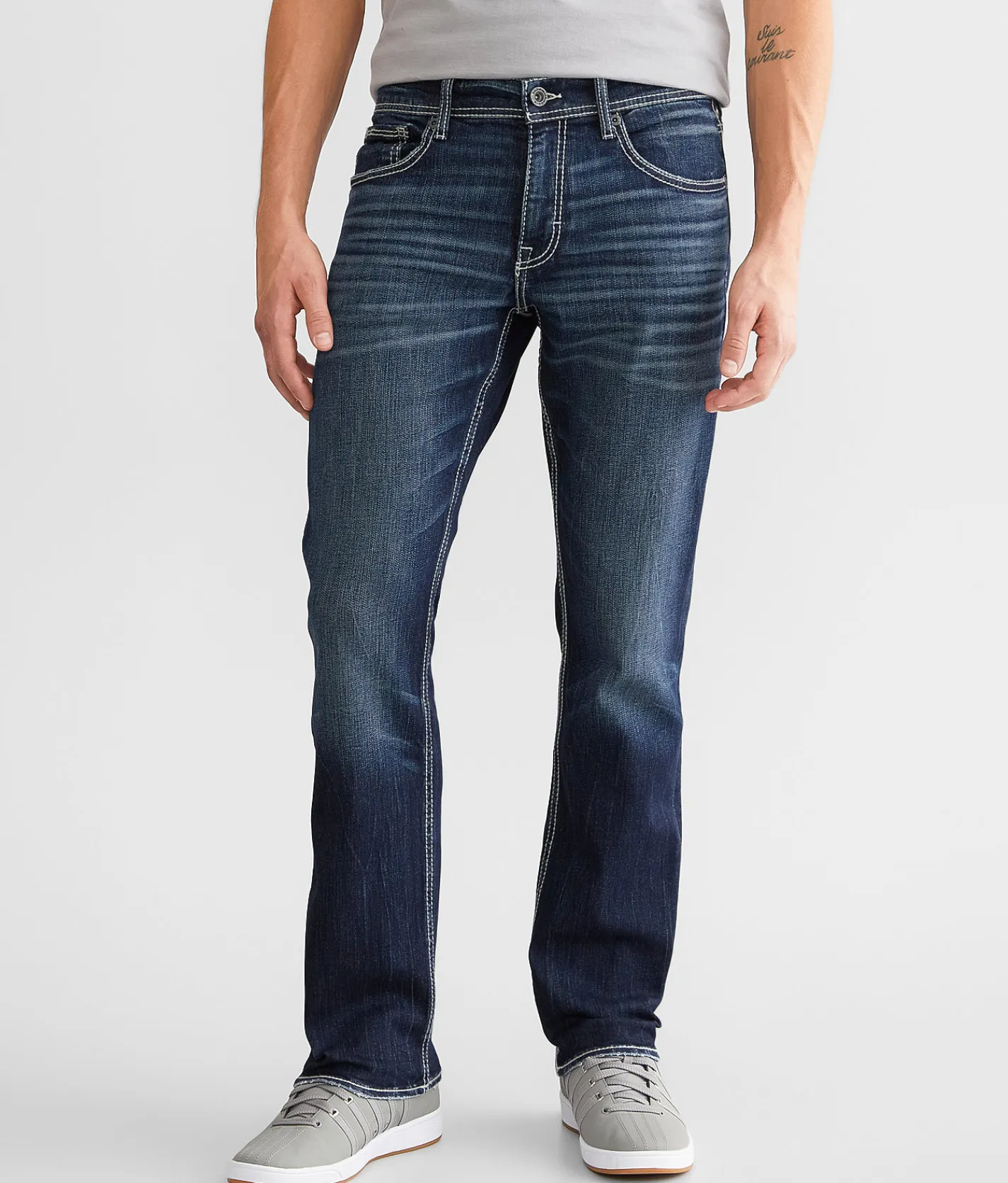 BKE Jake Straight Stretch Jean Litt New