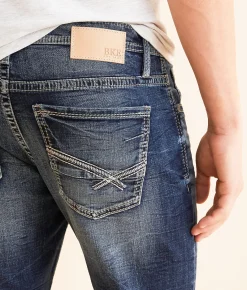 BKE Jake Straight Stretch Jean Nicks Best