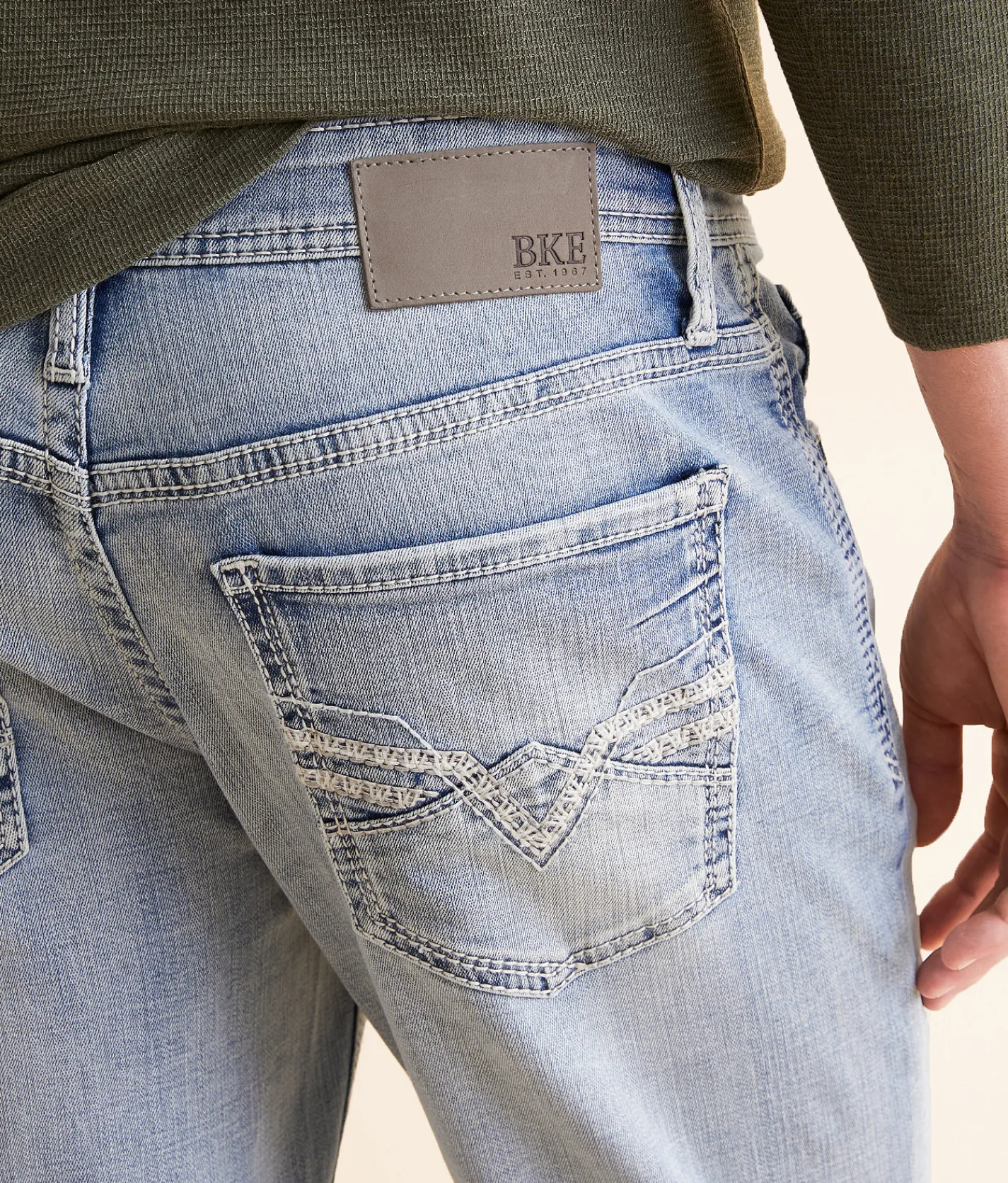 Bottoms|Bke Jeans | BKE Jake Straight Stretch Jean Avery