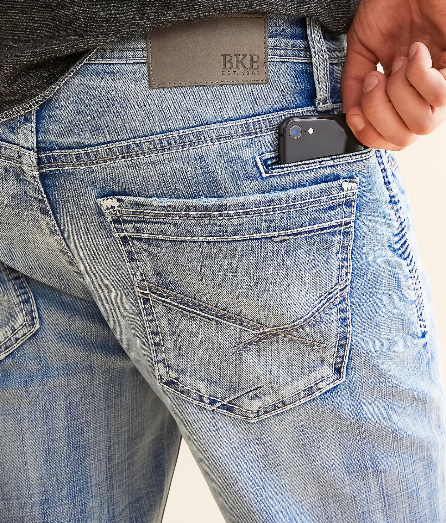 Bottoms|Bke Jeans | BKE Jake Straight Stretch Jean Wojack