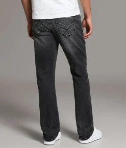 BKE Jake Straight Stretch Jean Washed Black Sale
