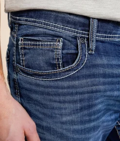 Bottoms|Bke Jeans | BKE Jake Straight Stretch Jean Manthey