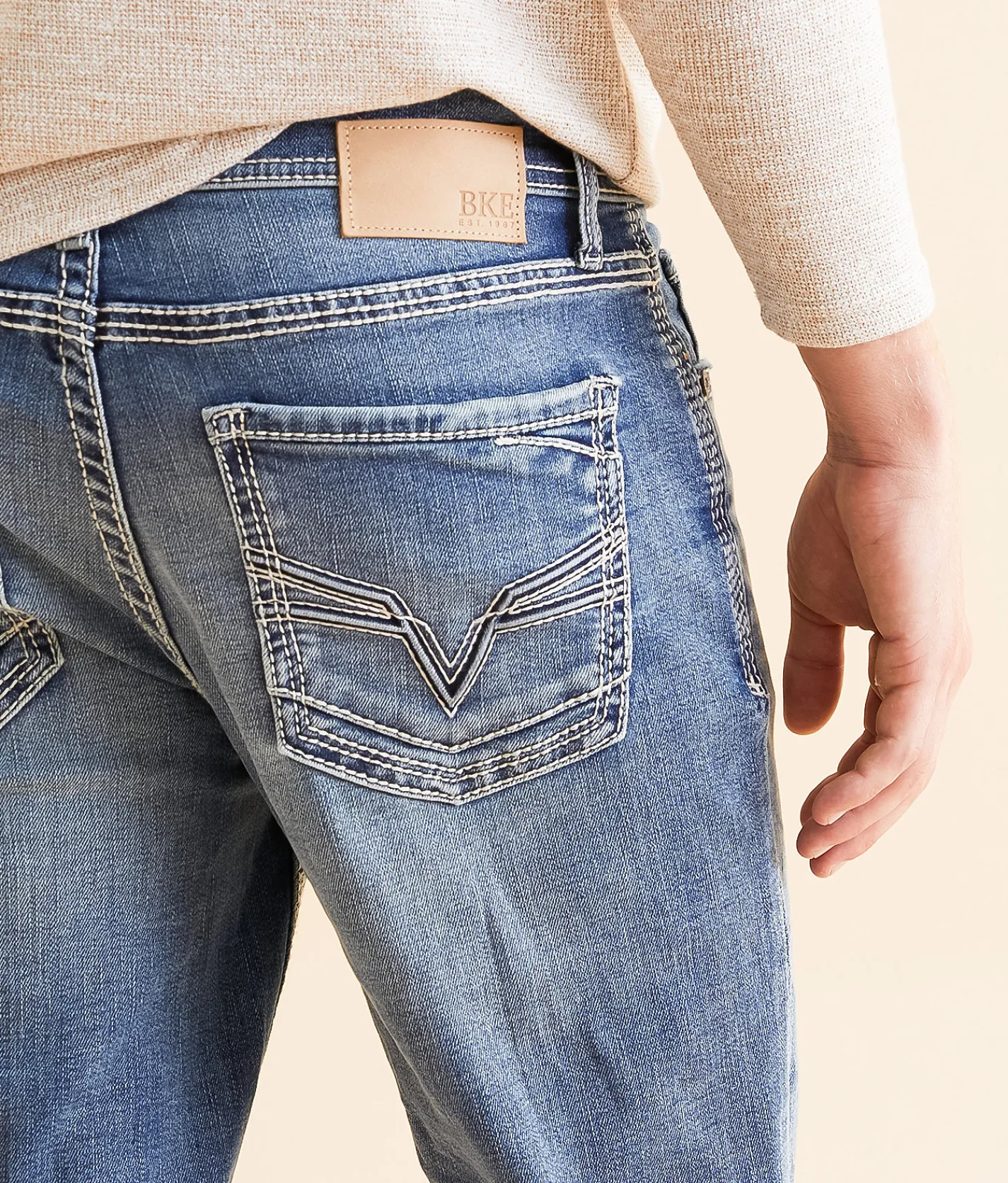 BKE Jake Straight Stretch Jean Seibold New