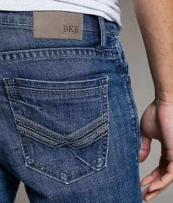 Bottoms|Bke Jeans | BKE Jake Straight Stretch Jean Gobstone