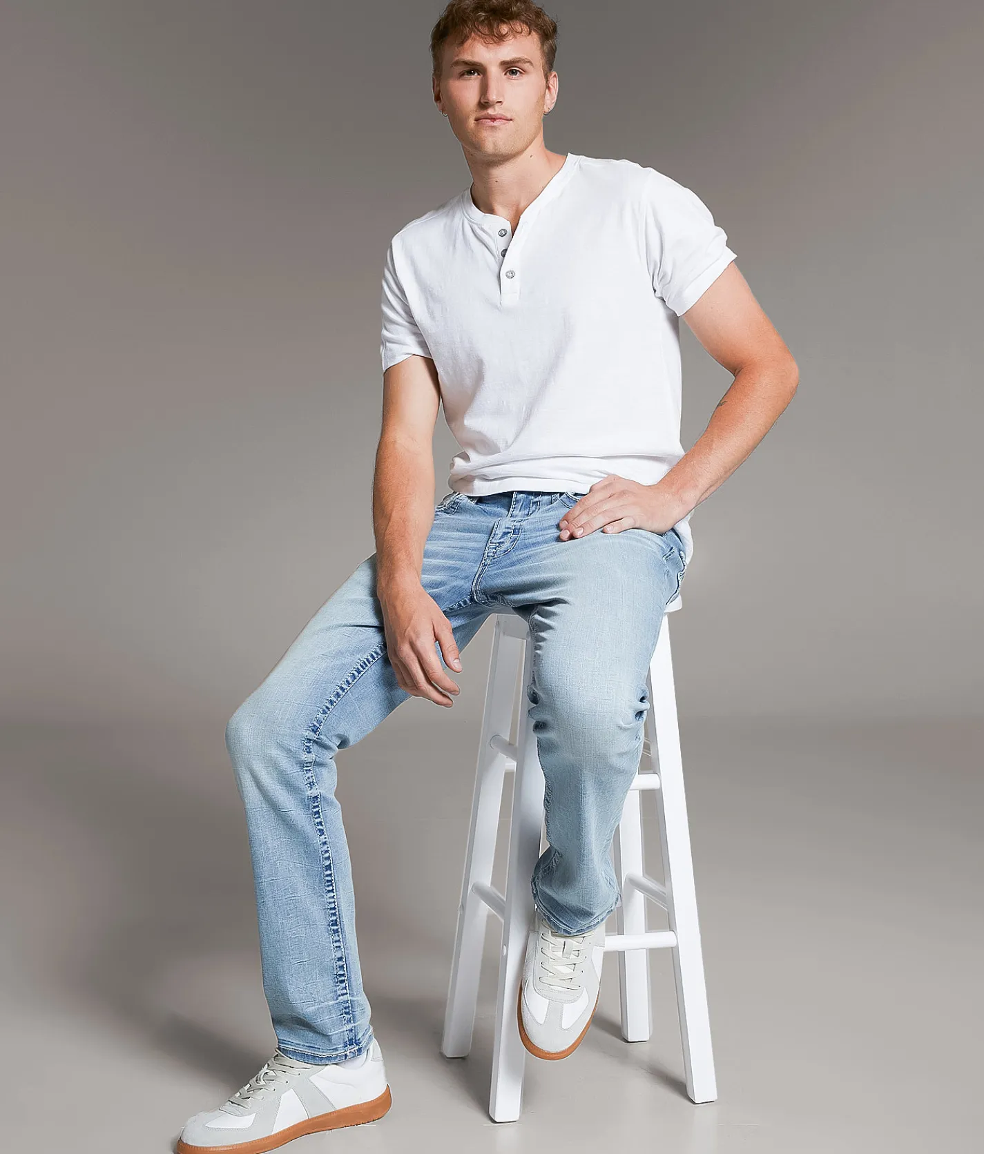 BKE Jake Straight Stretch Jean Pommes Outlet