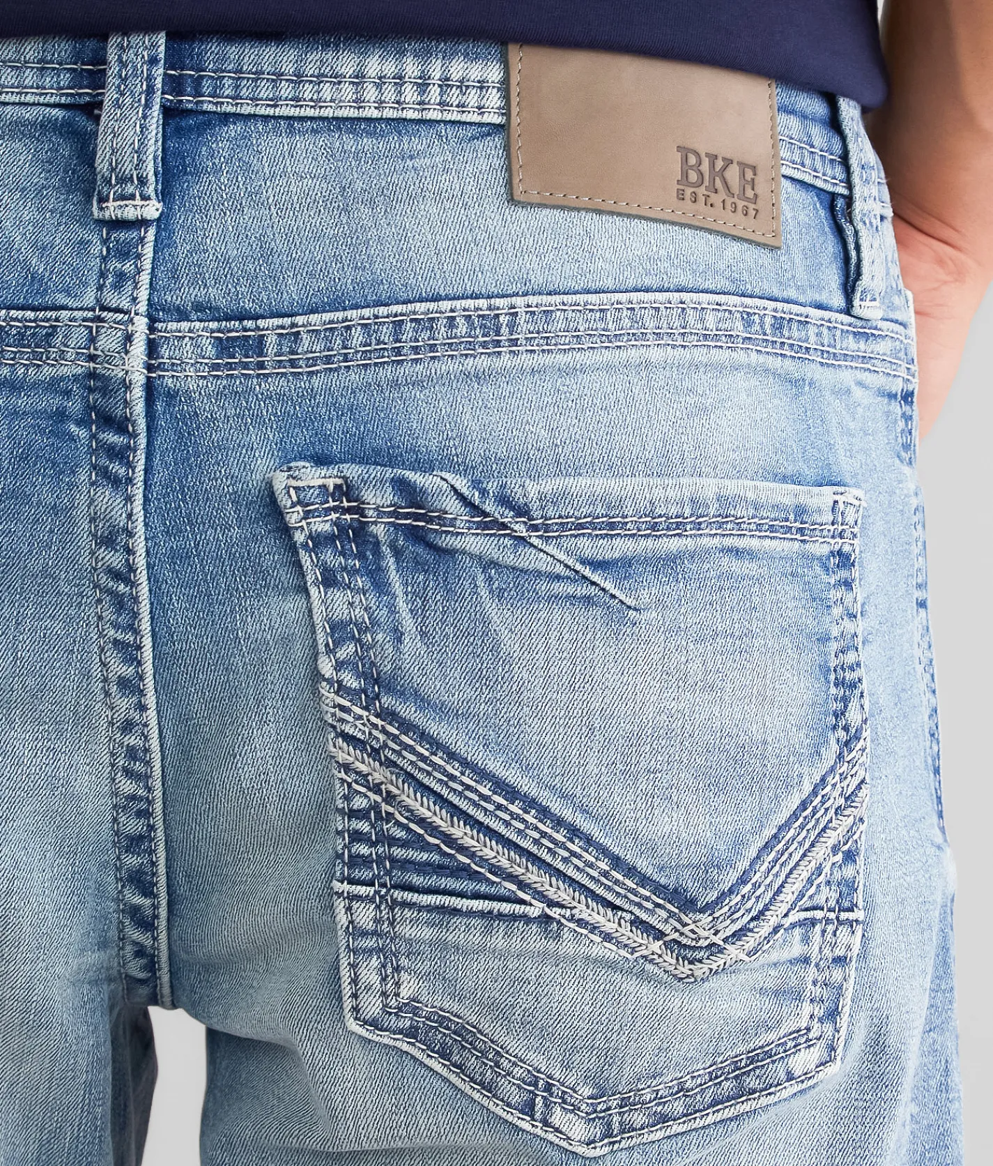 BKE Jake Straight Stretch Jean Drystone Outlet