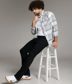 BKE Jake Straight Stretch Jean Black Outlet