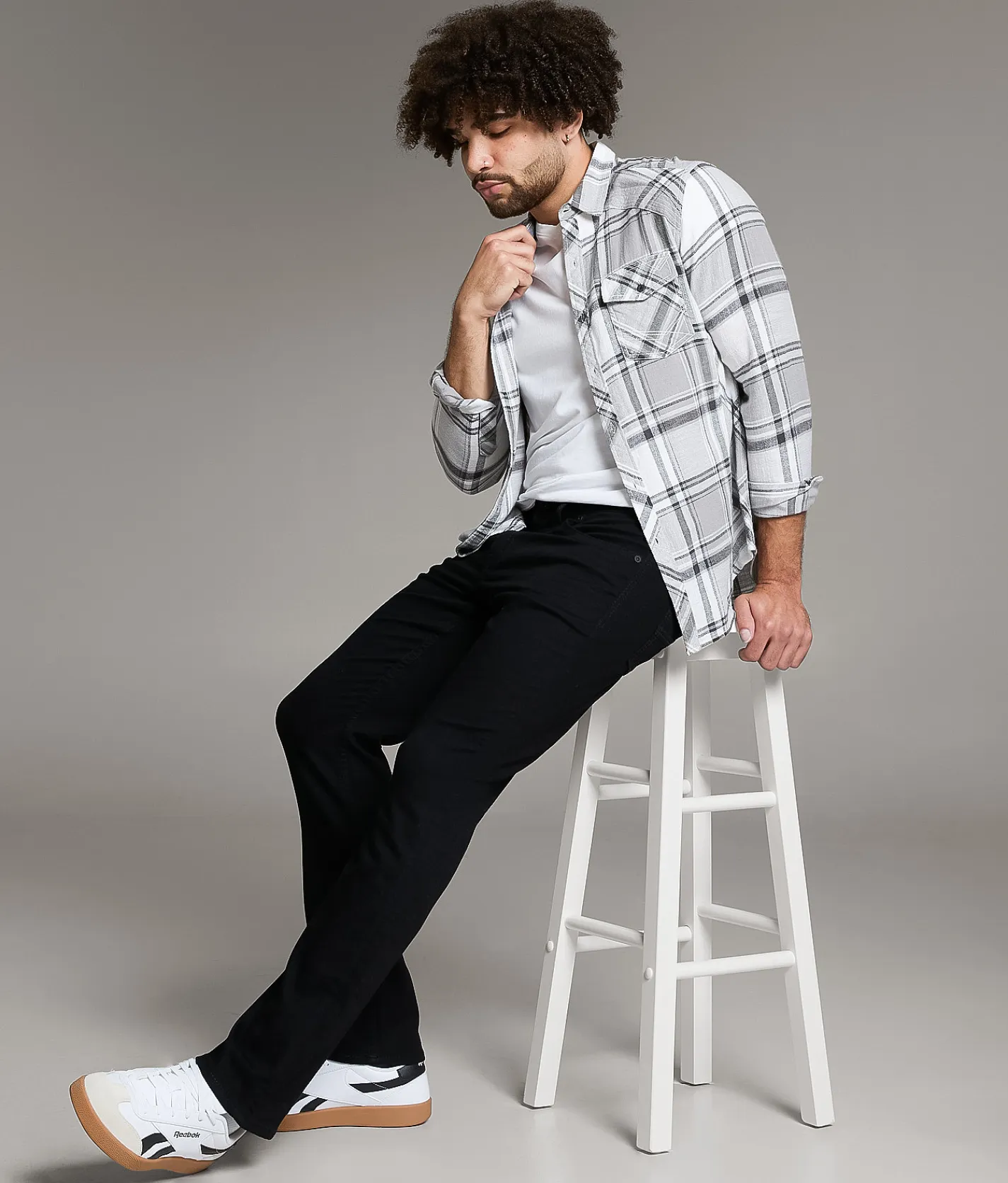 BKE Jake Straight Stretch Jean Black Outlet