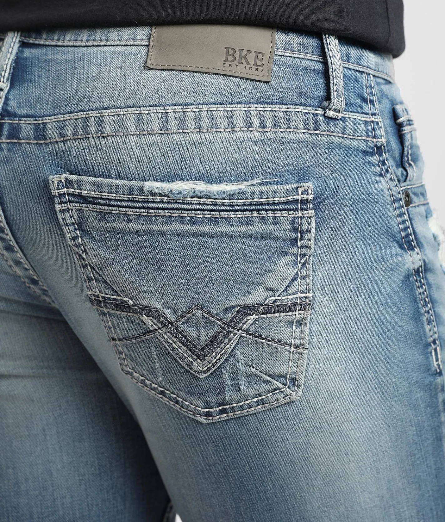 BKE Jake Straight Stretch Jean Callow Discount