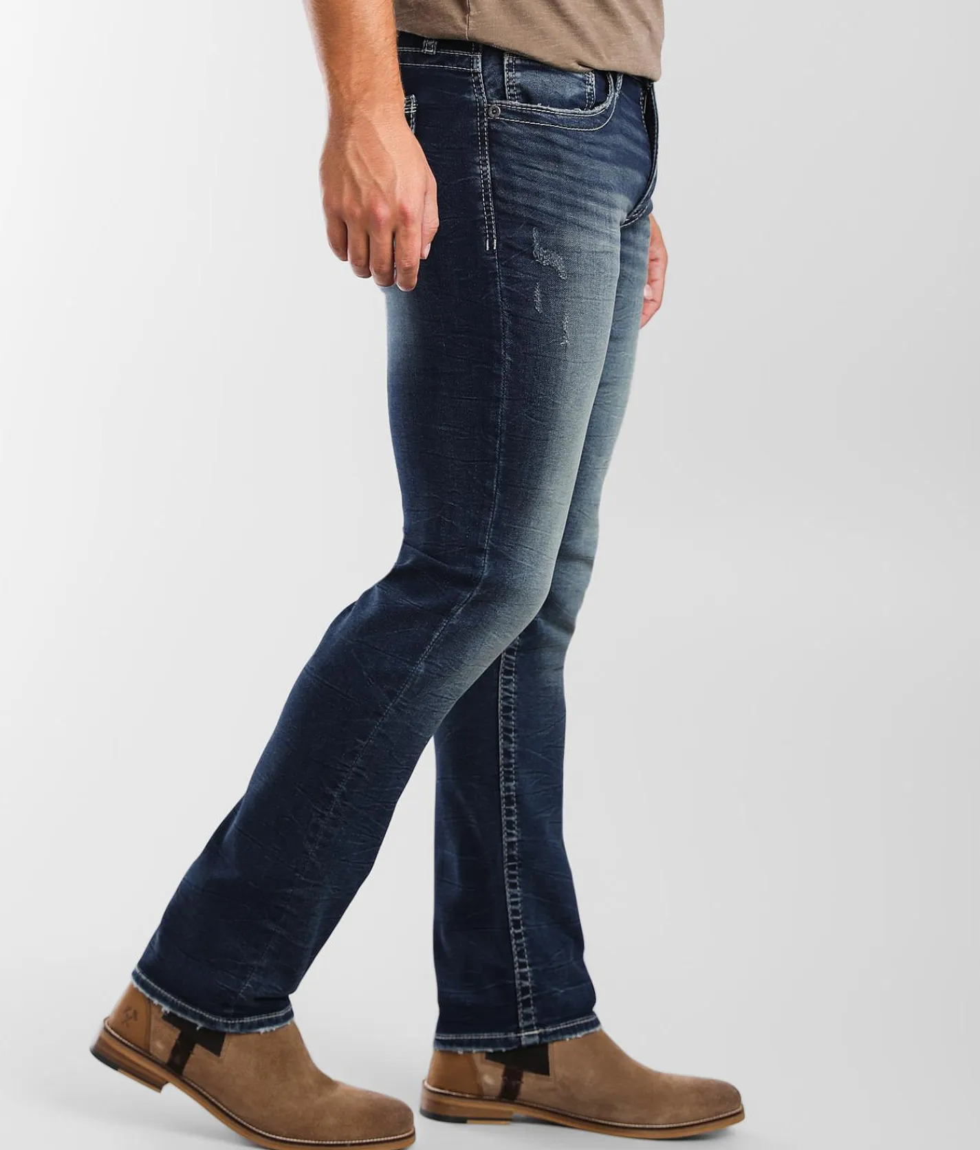 BKE Jake Straight Stretch Jean Collis Discount
