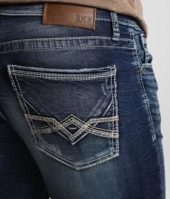 BKE Jake Straight Stretch Jean Collis Discount