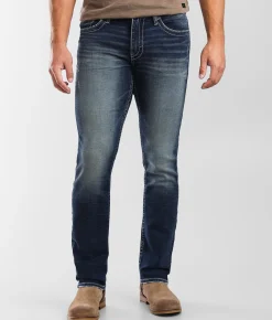 BKE Jake Straight Stretch Jean Collis Discount
