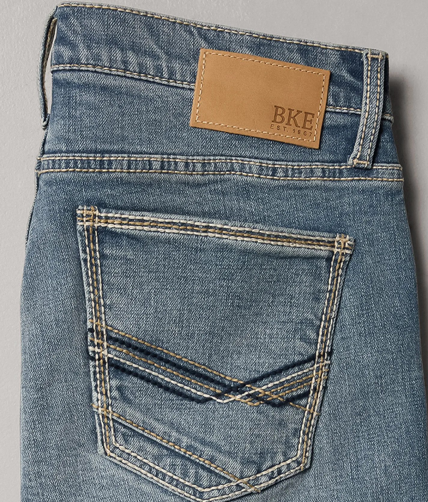 BKE Jake Straight Stretch Jean Cabezon Hot