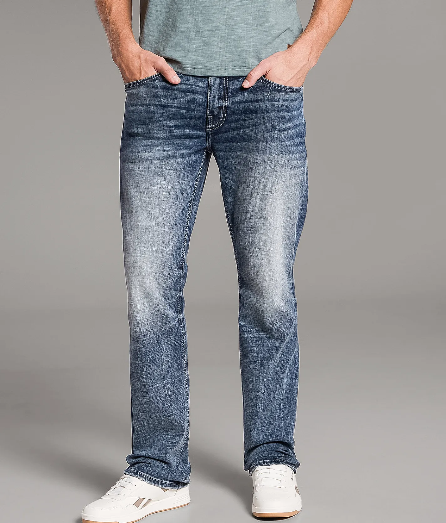 Bottoms | BKE Jake Straight Stretch Jean Helix