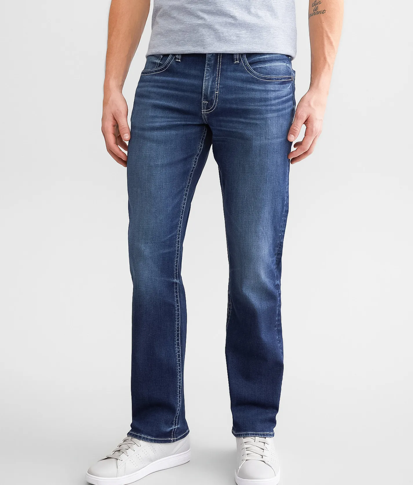 BKE Jake Straight Stretch Jean Giraffe Discount