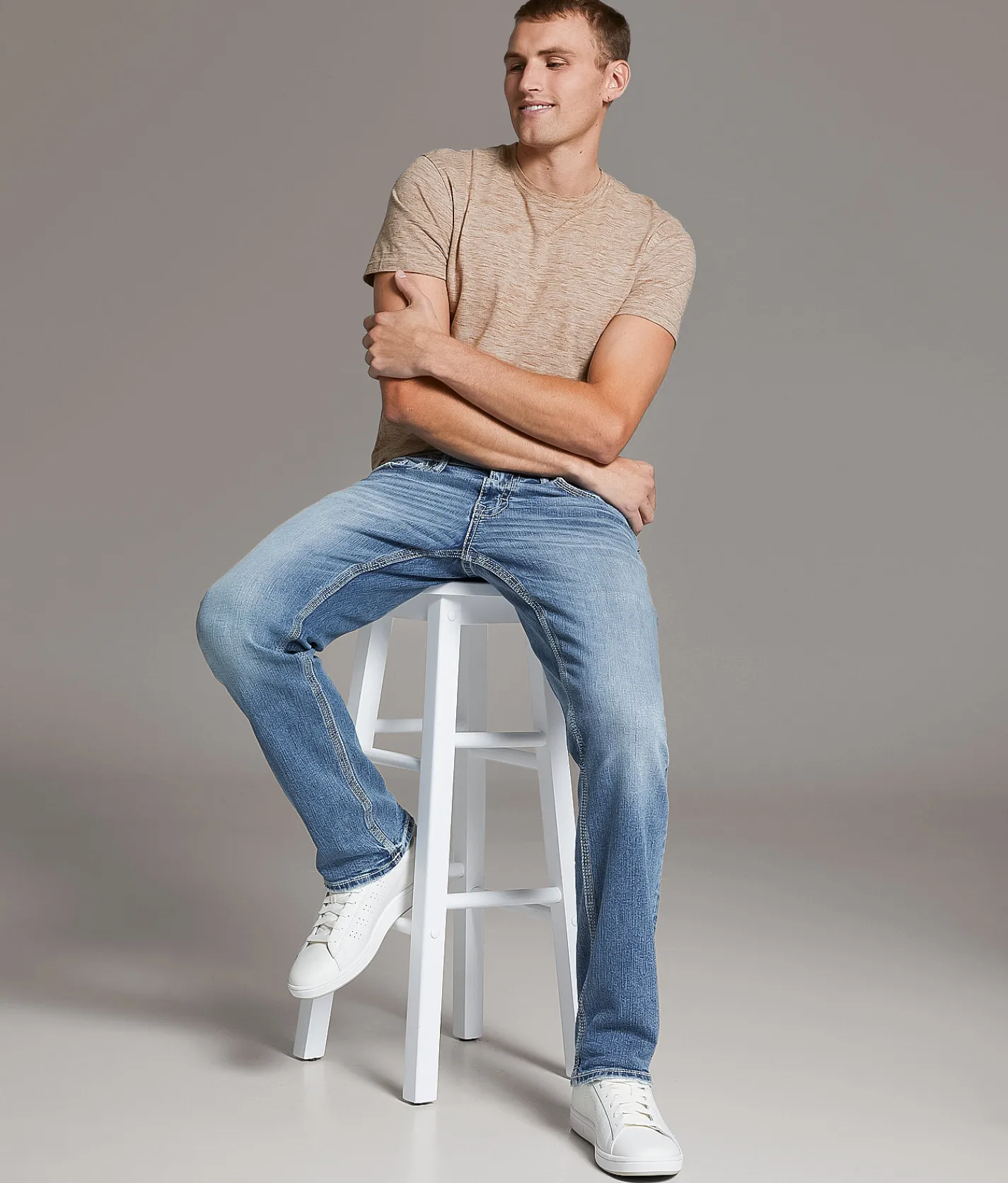BKE Jake Straight Stretch Jean Bilbo Hot