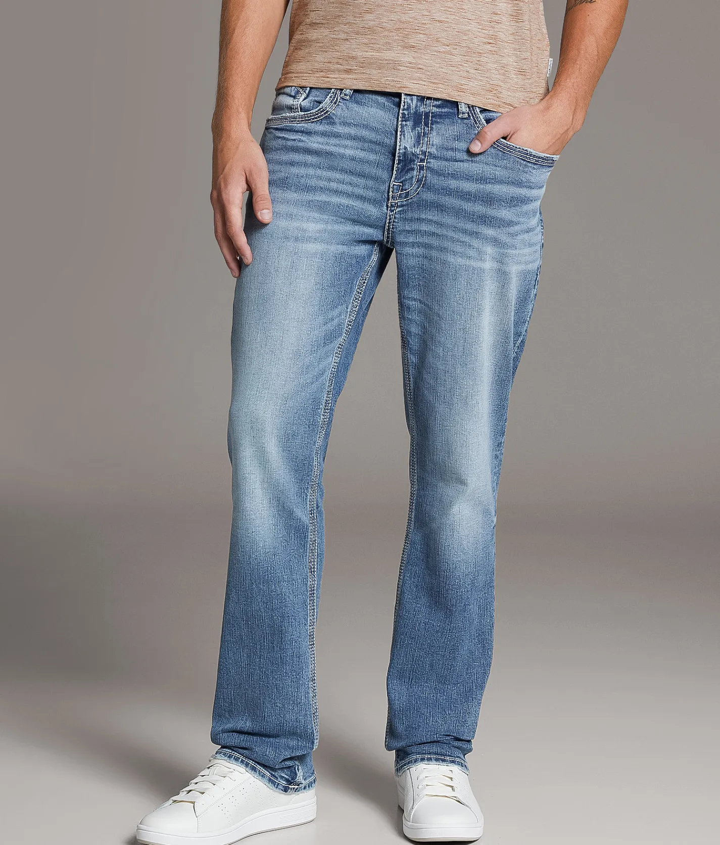 BKE Jake Straight Stretch Jean Bilbo Hot