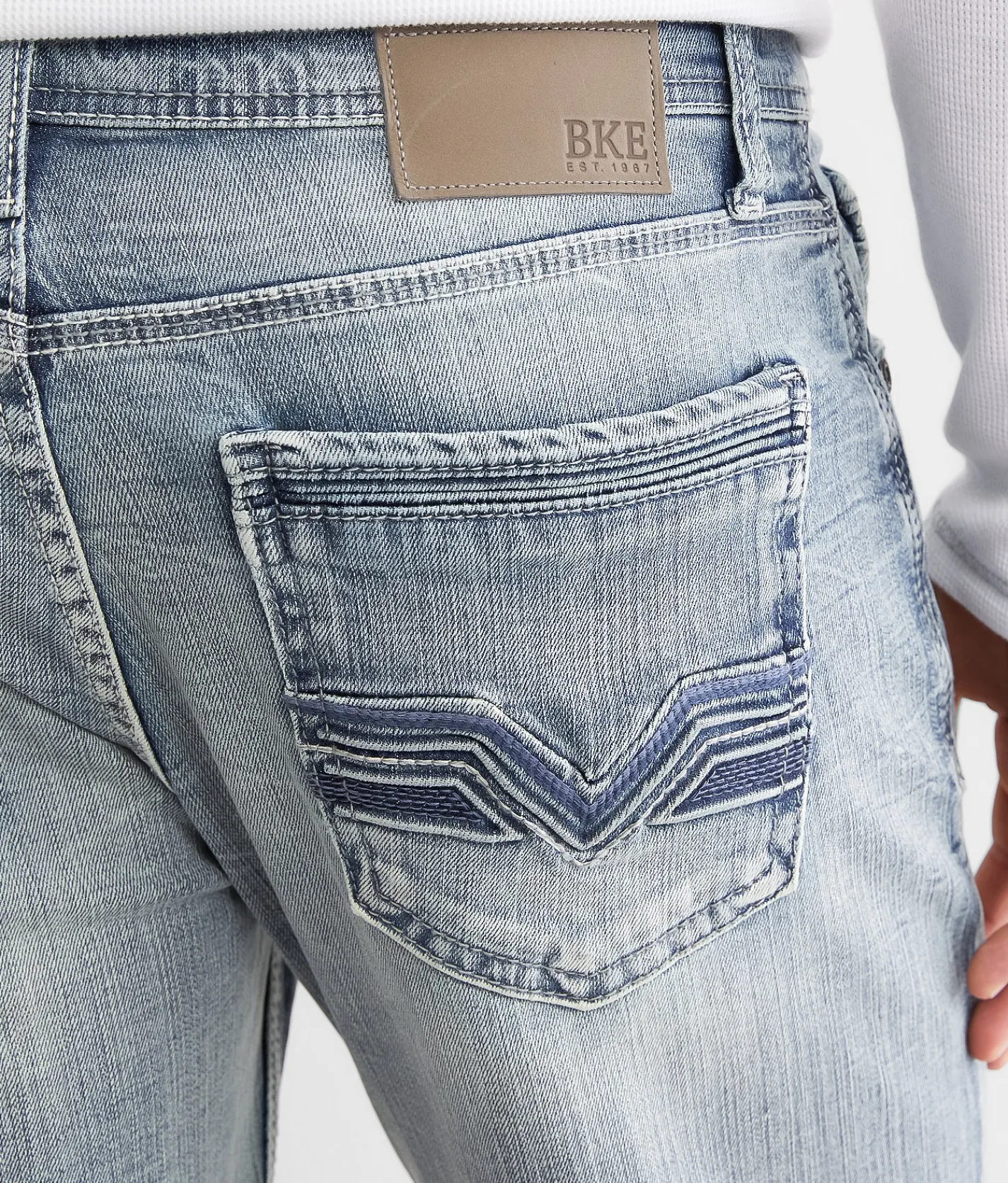 Bottoms|Sale Jeans | BKE Jake Straight Stretch Jean Flanigan