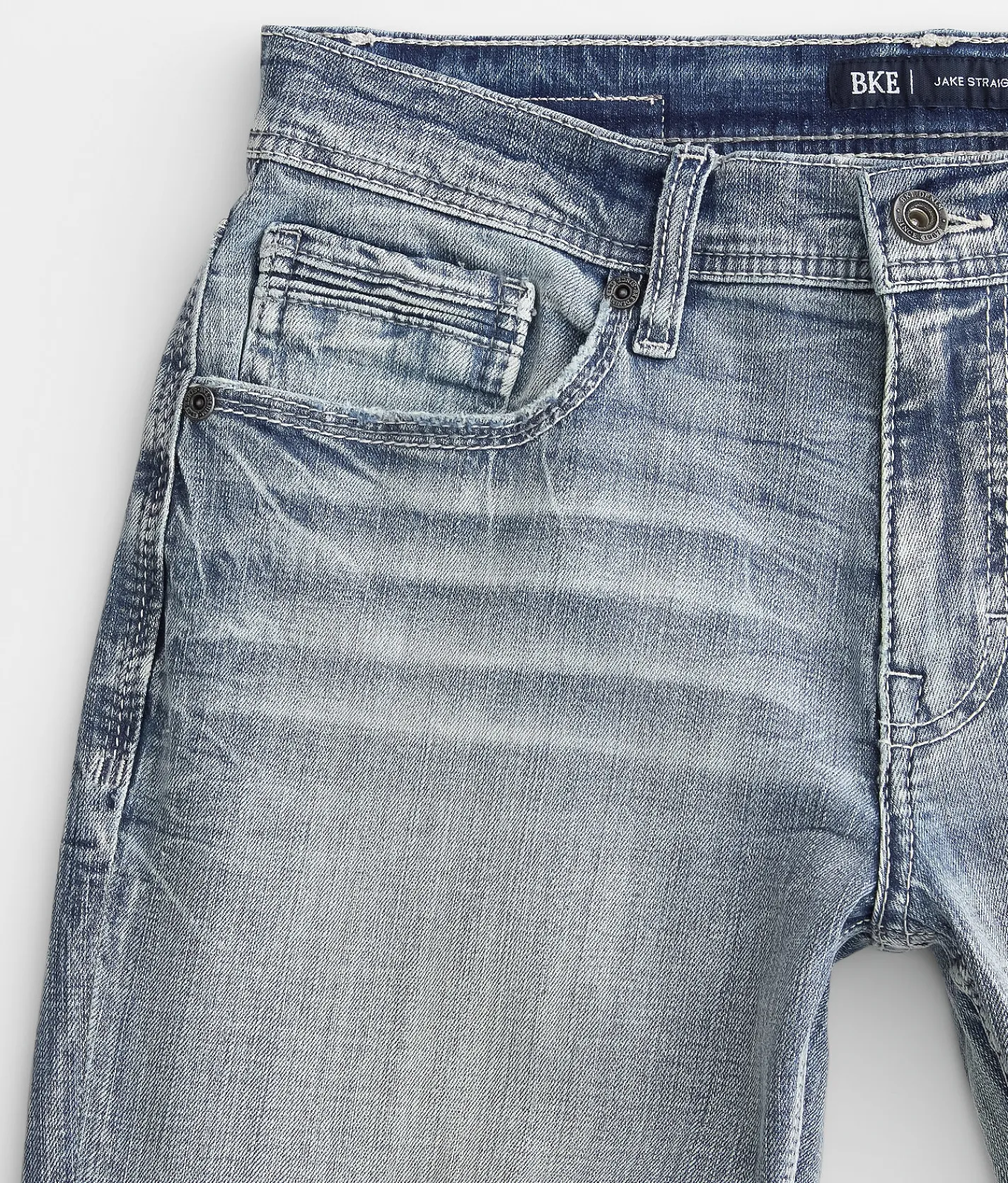 Bottoms|Sale Jeans | BKE Jake Straight Stretch Jean Flanigan