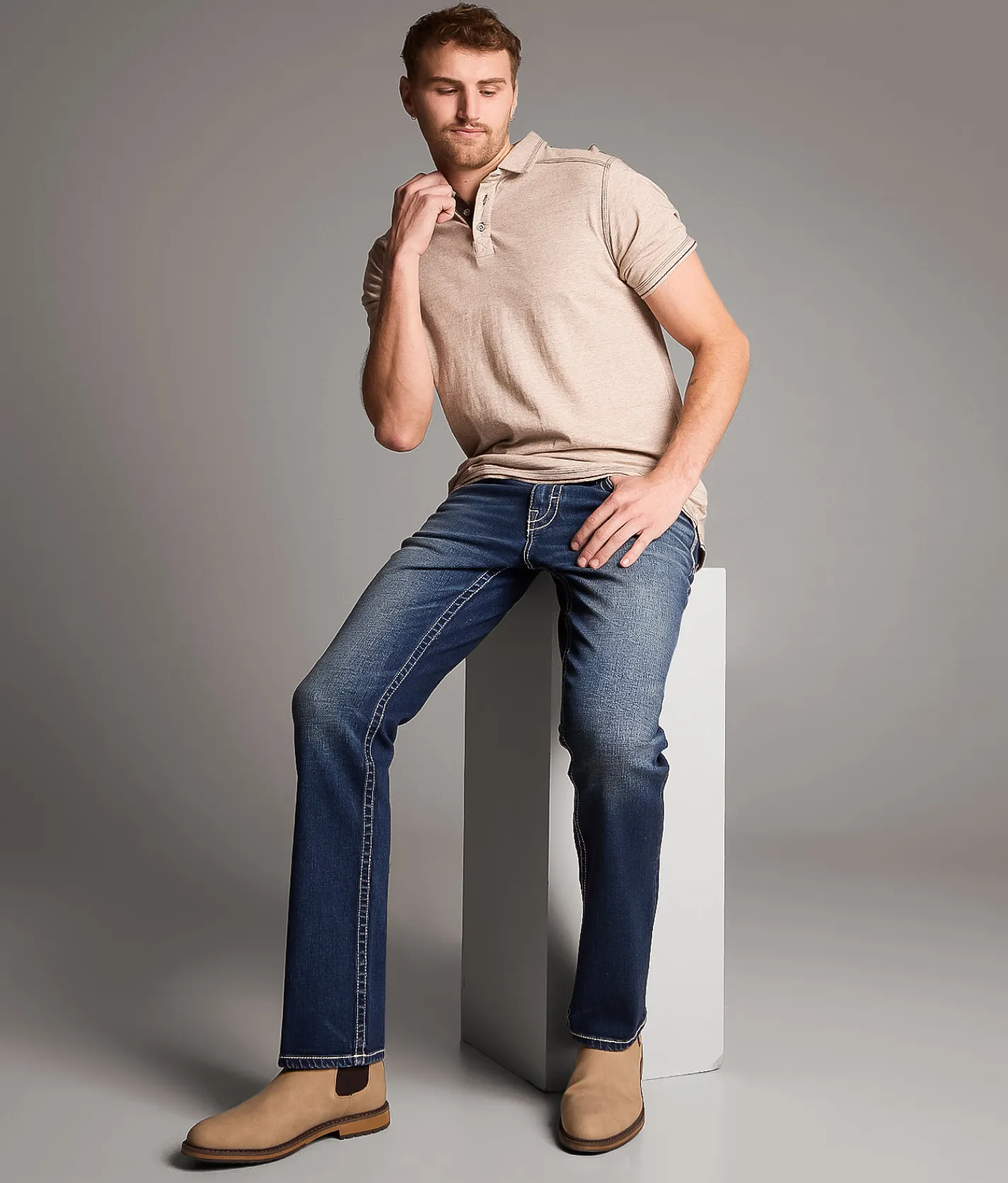 Bottoms|Bke Jeans | BKE Jake Straight Stretch Jean Keough