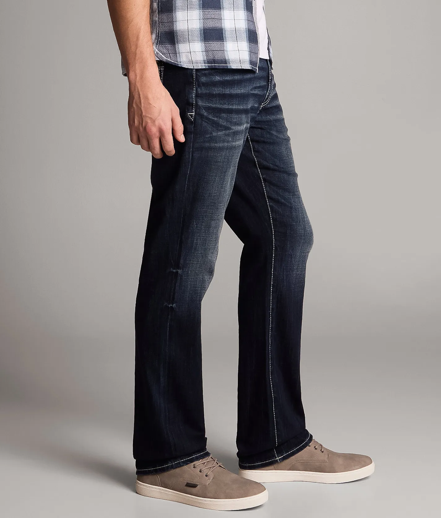 Jeans | BKE Jake Straight Stretch Jean Iridium