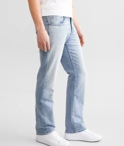 Bottoms|Bke Jeans | BKE Jake Straight Stretch Jean Silver