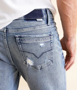 Bottoms|Jeans | BKE Vintage Jake Straight Stretch Jean Wash 002