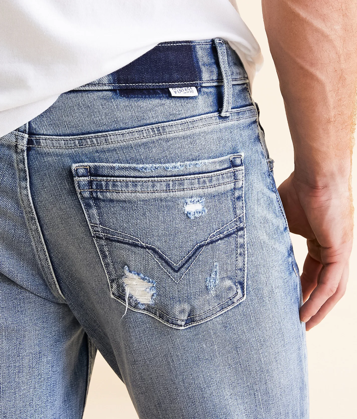 Bottoms|Jeans | BKE Vintage Jake Straight Stretch Jean Wash 002