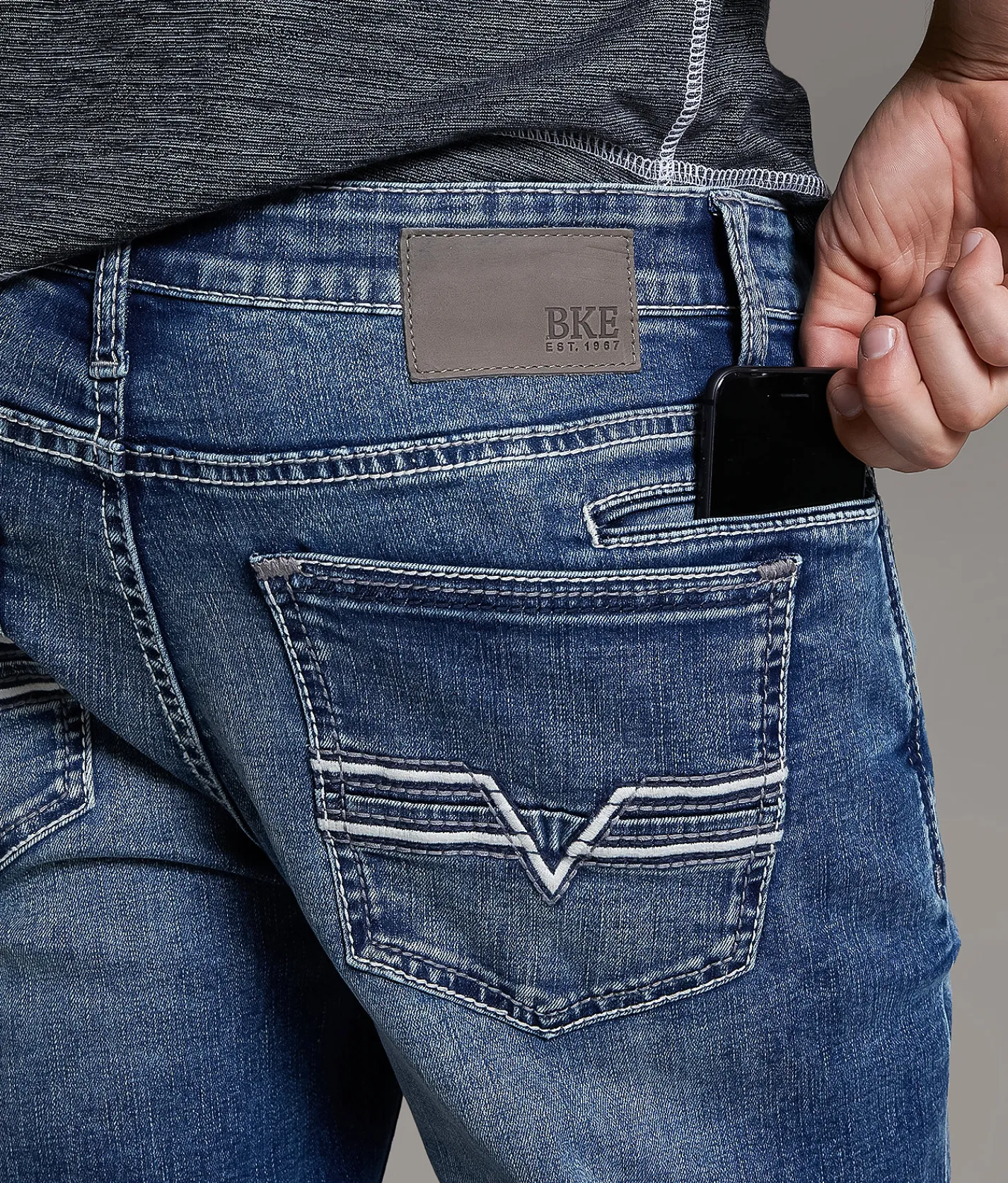 BKE Jake Straight Stretch Jean Buccee 2 Discount