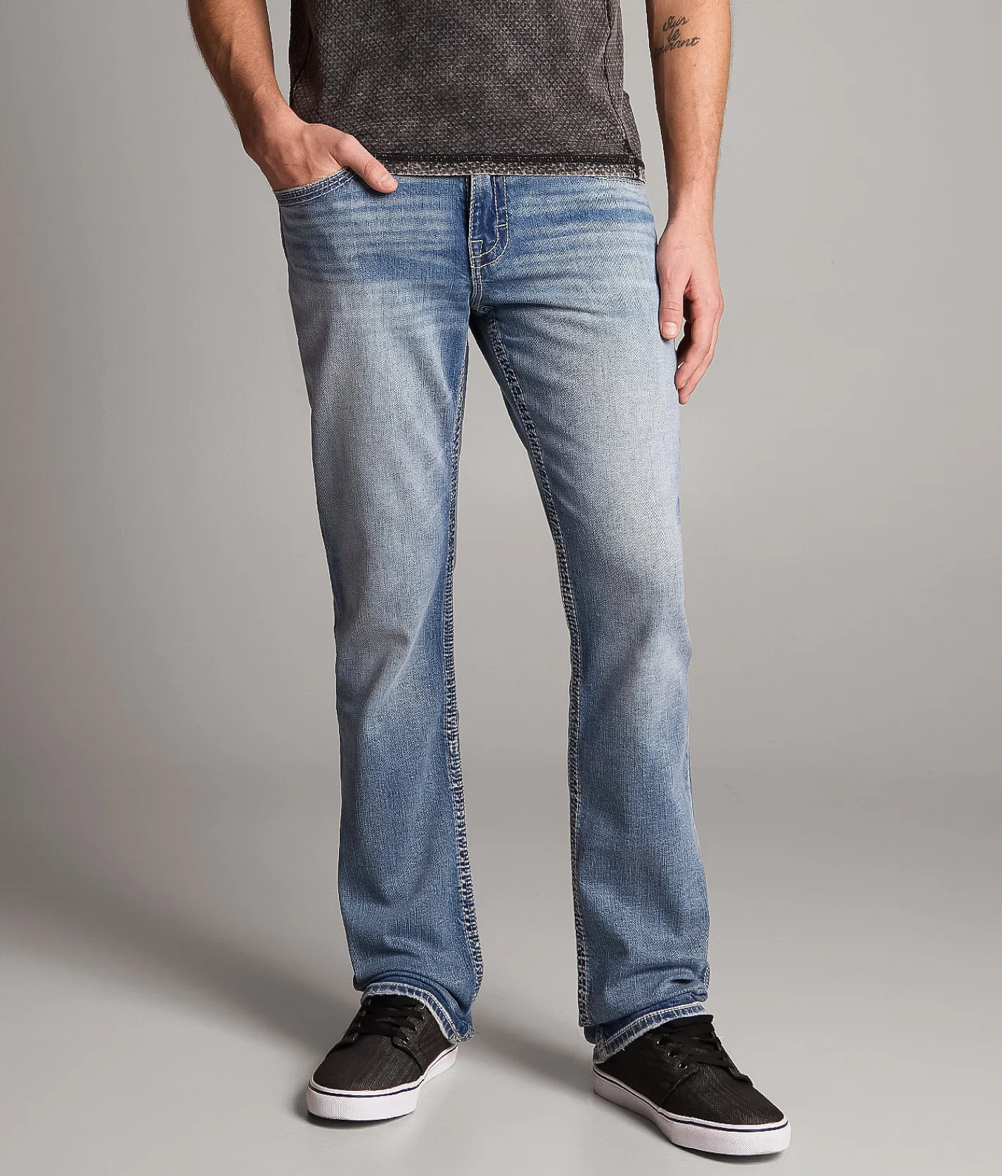 BKE Jake Straight Stretch Jean Andarna New