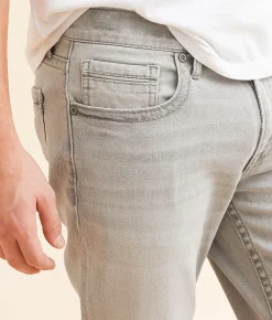 BKE Jake Straight Stretch Pant Washed Grey Clearance