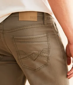 Bottoms | BKE Jake Straight Stretch Pant Moss
