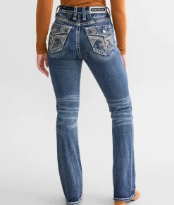 Rock Revival Jaslynn Curvy Boot Stretch Jean Jaslynn HB202 Best