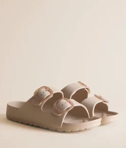 Mia Jazy Double Strap al Sand Discount