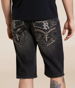 Rock Revival Jedediah 14" Stretch Short Jedediah H203 Best