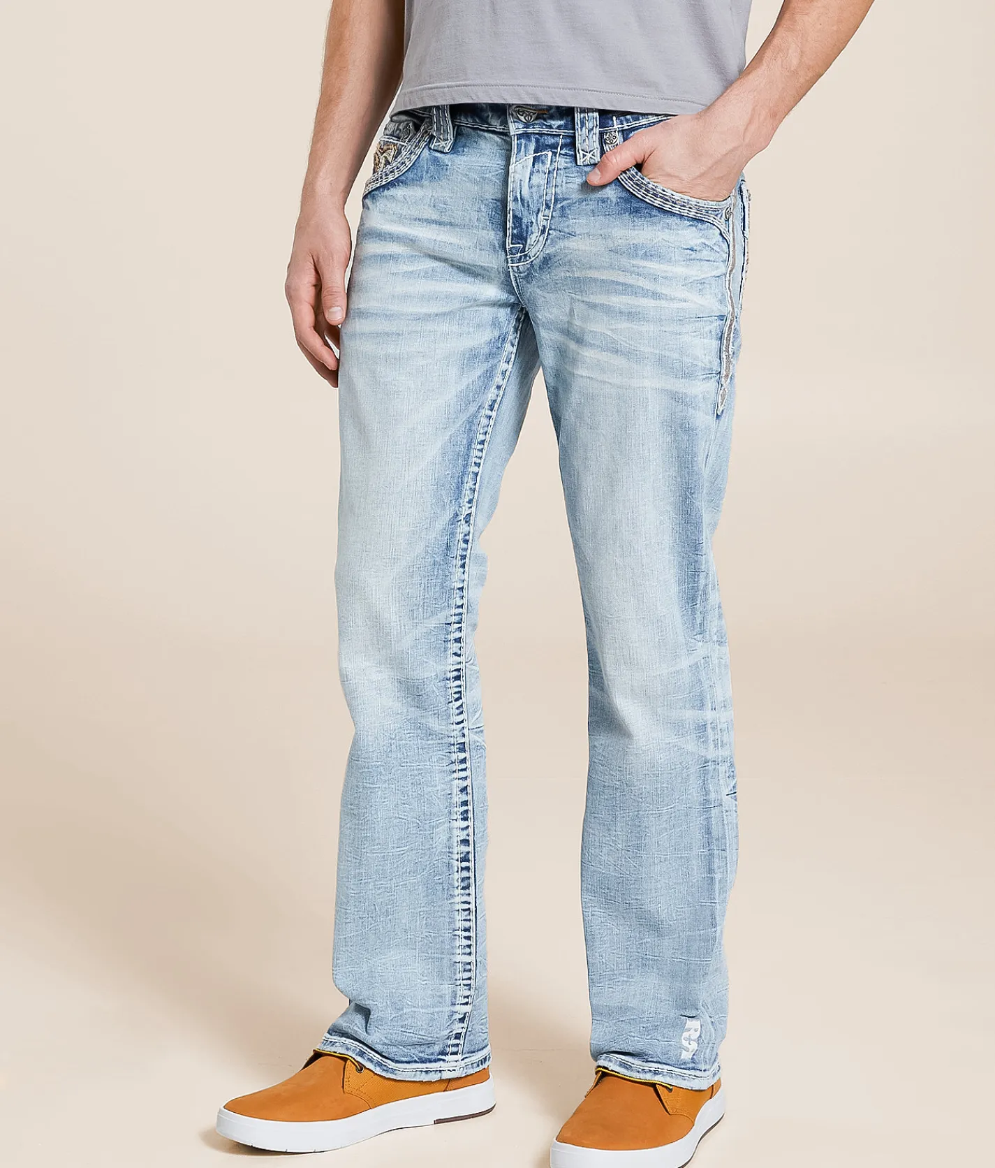 Rock Revival Jeans|Bottoms | Rock Revival Jedediah Slim Boot Stretch Jean Jedediah SB202