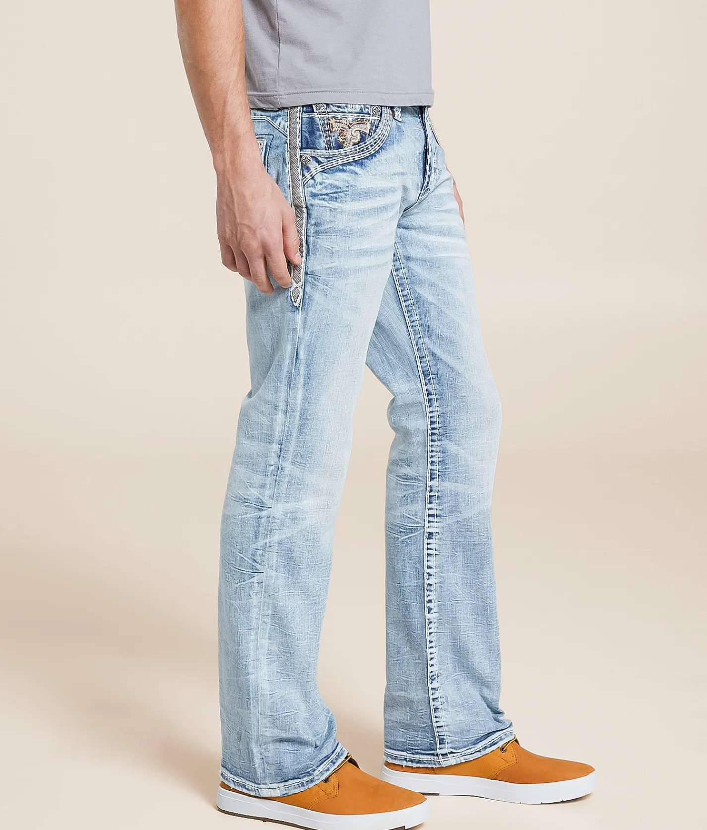 Rock Revival Jeans|Bottoms | Rock Revival Jedediah Slim Boot Stretch Jean Jedediah SB202
