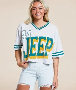 Goodie Two Sleeves 41 JEEP Cropped Jersey T-Shirt Heather Grey Discount